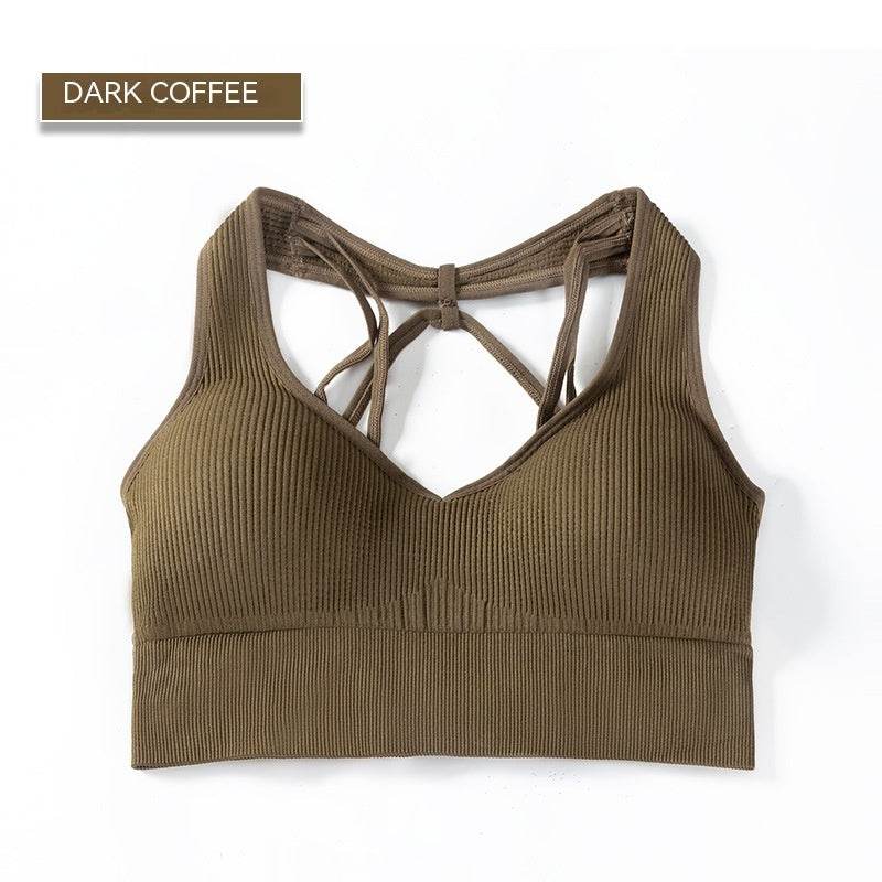 Women's Fashion Quick-drying Stretch Yoga Sports Bra - MYLUXURY LANE ENTERPRISE