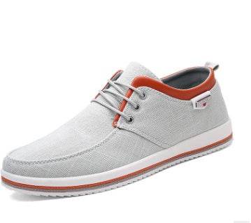 Men's lace-up casual canvas shoes - MYLUXURY LANE ENTERPRISE
