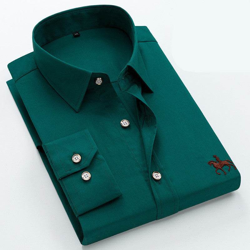 Men Fashion Long Sleeve Shirt Casual - MYLUXURY LANE ENTERPRISE