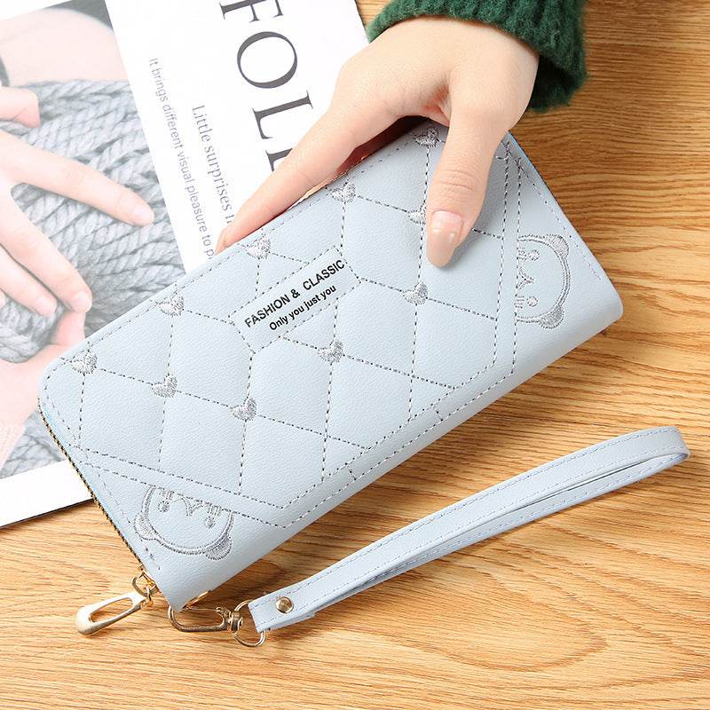 Women's Wallet Long Fashion Single Zipper - MYLUXURY LANE ENTERPRISE