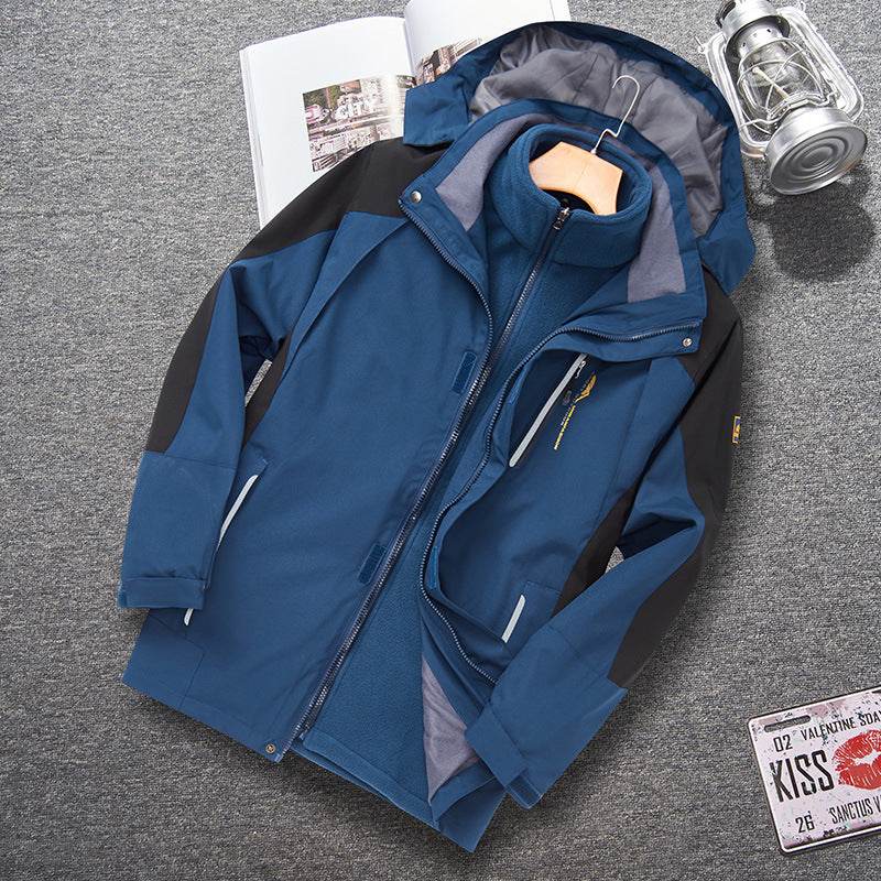 Men's Shell Jacket Detachable Ski Suit Women's Overalls - MYLUXURY LANE ENTERPRISE