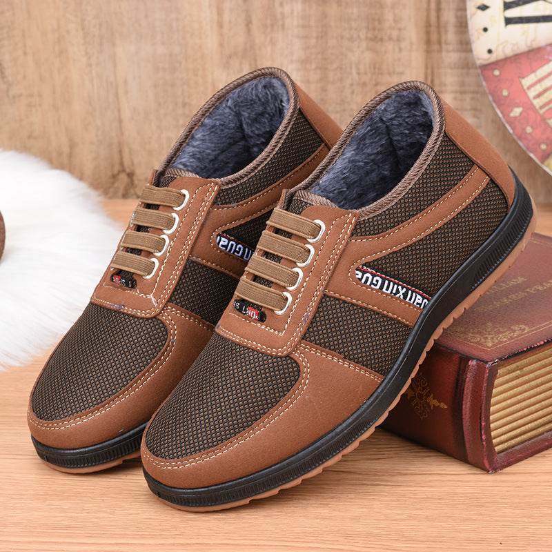 Men's Casual Thickened And Velvet Snow Boots - MYLUXURY LANE ENTERPRISE