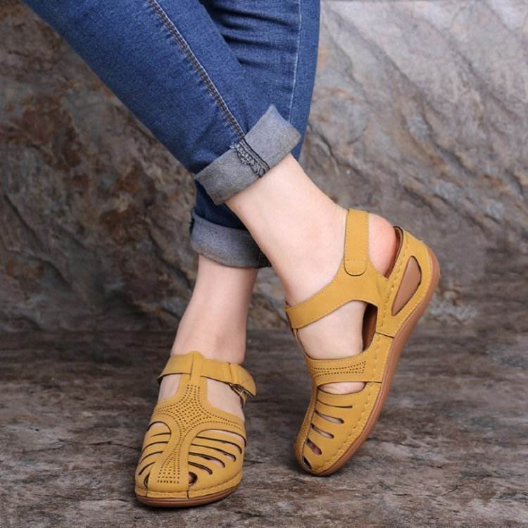 Wedges Sandals Summer Women's Round Toe Roman Shoes - MYLUXURY LANE ENTERPRISE