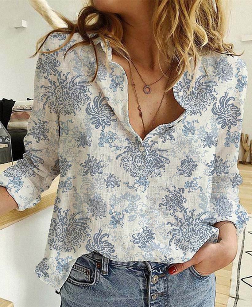 Fashion Single-breasted Long Sleeve Shirt - MYLUXURY LANE ENTERPRISE