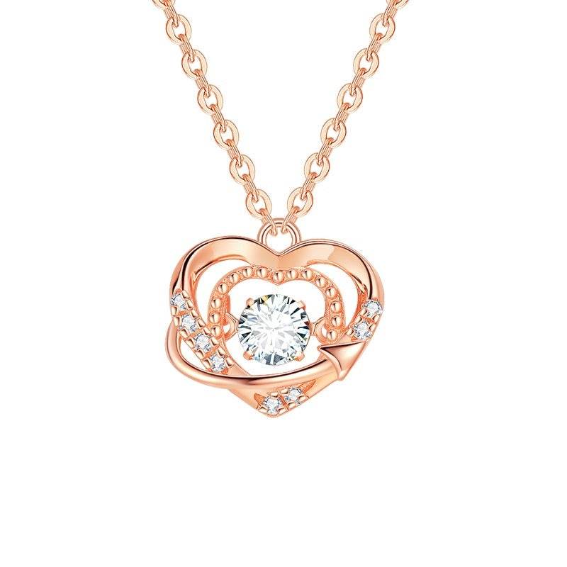 Heart Necklace S925 Sterling Silver - MYLUXURY LANE ENTERPRISE