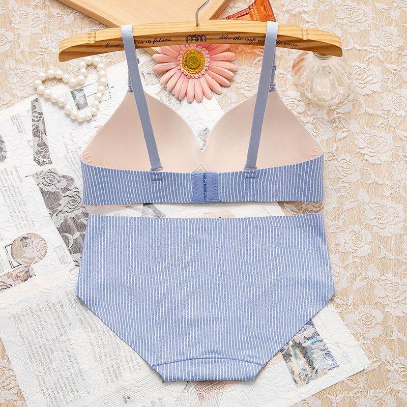 Non-wired Bra One-piece Seamless Gather Small Bra - MYLUXURY LANE ENTERPRISE