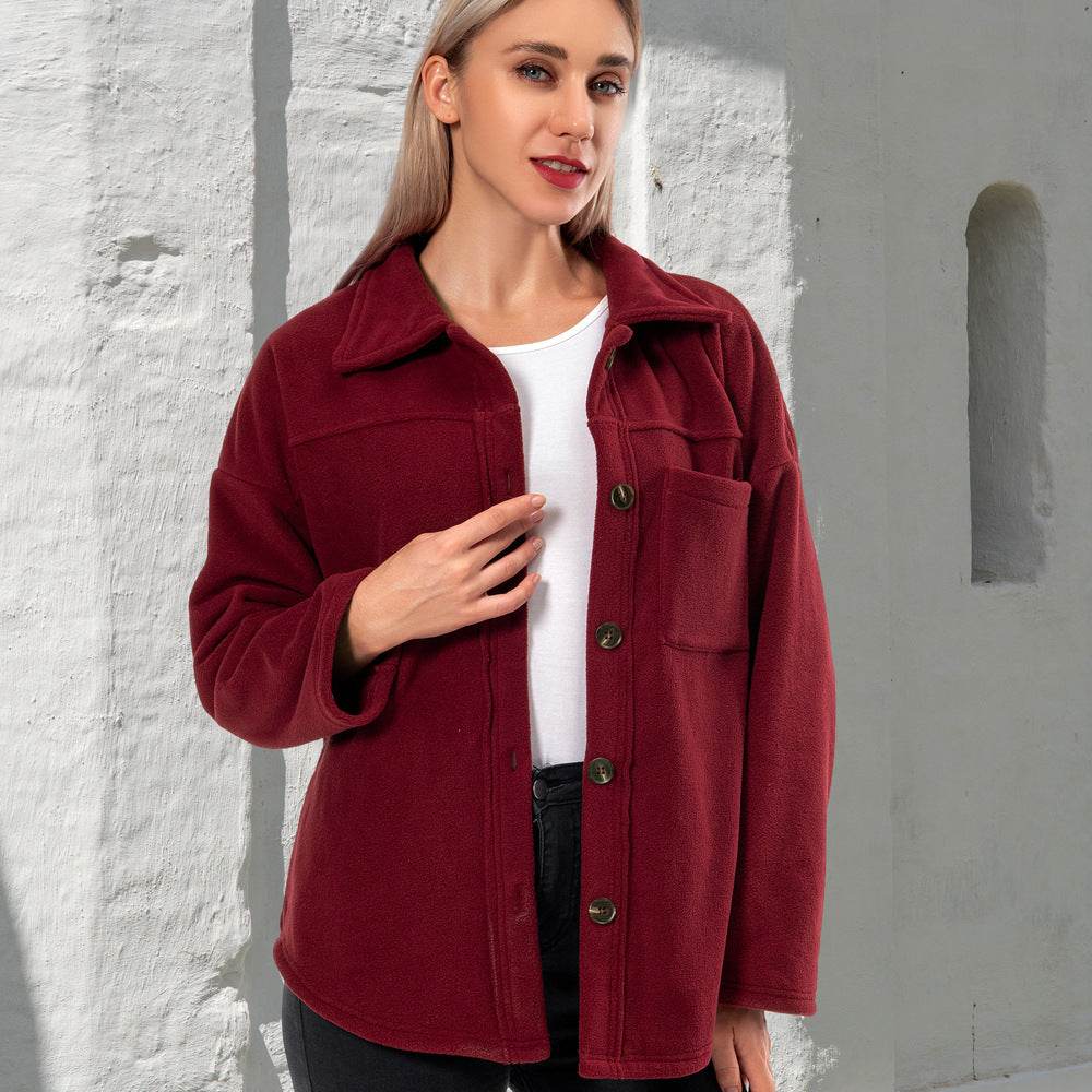 Autumn And Winter Plush Hoodie Women's Jacket - MYLUXURY LANE ENTERPRISE
