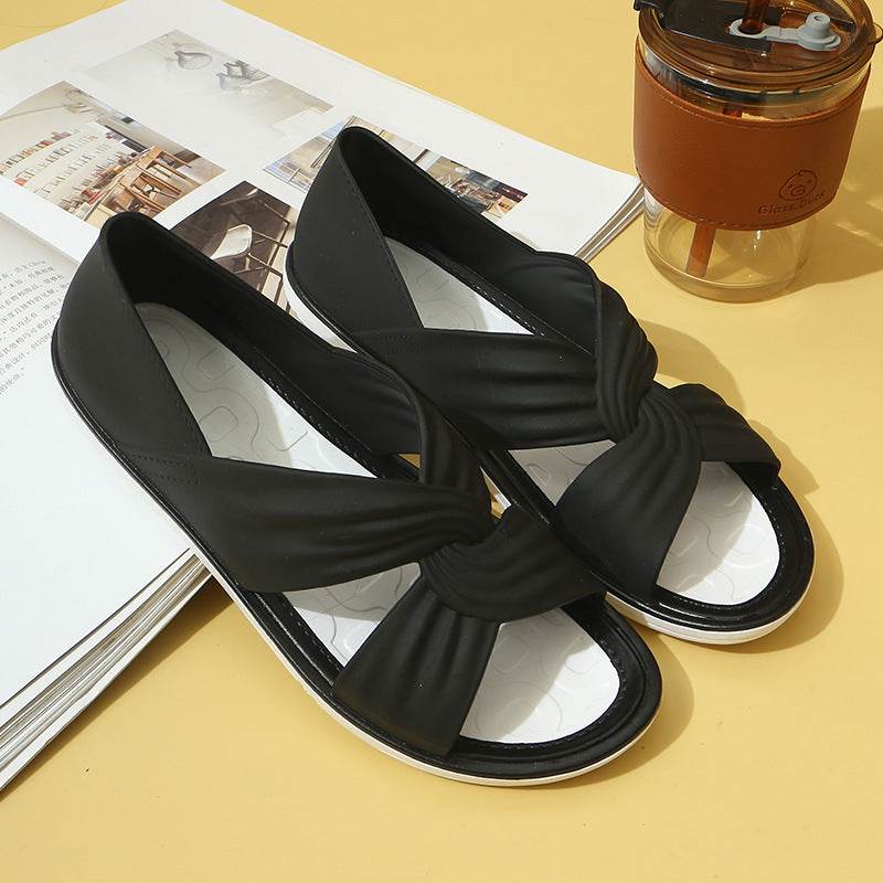 Flat Casual Women's Summer Flat Sandals Slippers - MYLUXURY LANE ENTERPRISE