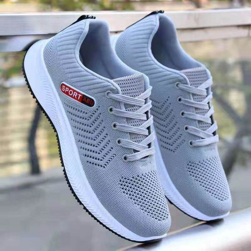 Men's Fly Woven Mesh Fashionable All-match Breathable Casual Shoes - MYLUXURY LANE ENTERPRISE