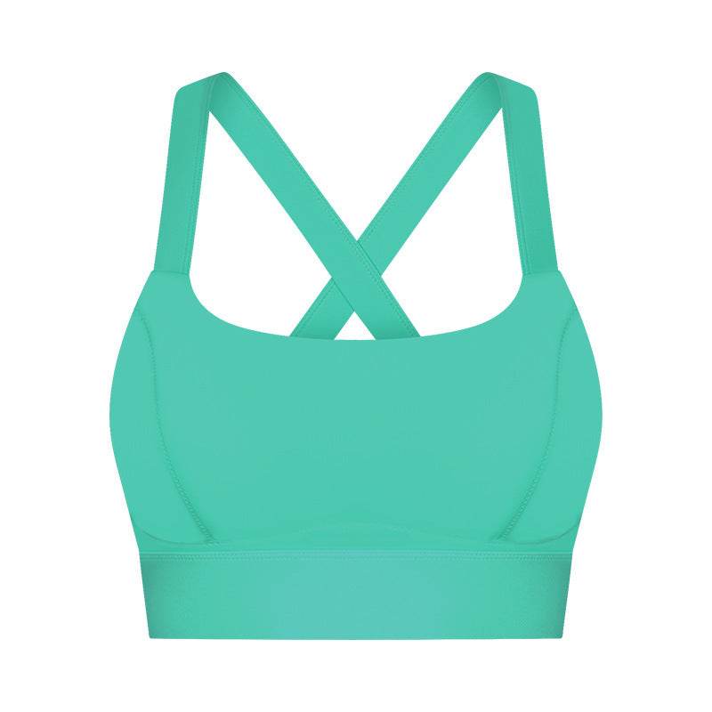 Nude Feel High Elastic Breast Holding Sports Bra Bra - MYLUXURY LANE ENTERPRISE