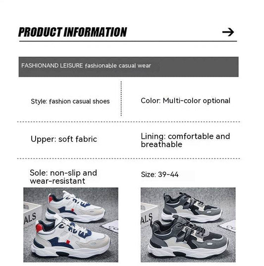 Men's Spring Breathable Type Mesh Sports Casual Shoes - MYLUXURY LANE ENTERPRISE