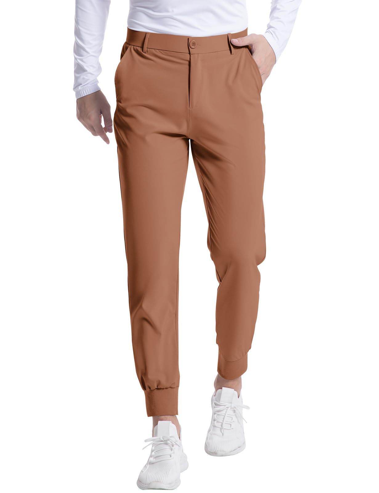 New Men's Stretch Golf Jogging Pocket Slim Trousers - MYLUXURY LANE ENTERPRISE