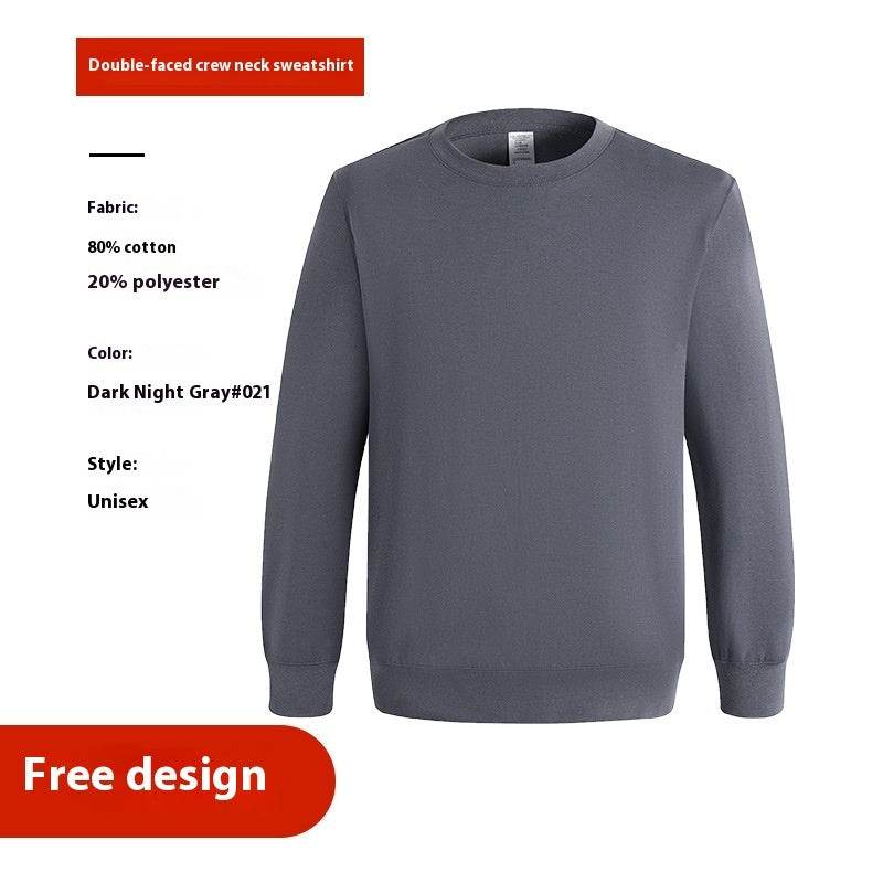 Thin Long Sleeved Loose Round Neck Sweatshirt - MYLUXURY LANE ENTERPRISE