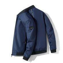 Men's Thin Coat Jacket Stand Collar Fashion Brand Casual Baseball Collar - MYLUXURY LANE ENTERPRISE