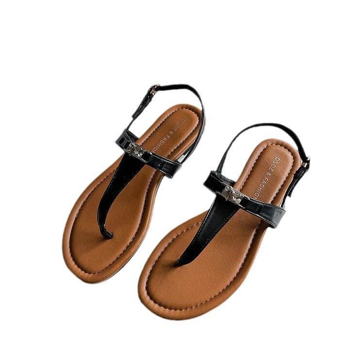 Women's Flat Sandals Summer New Strap - MYLUXURY LANE ENTERPRISE
