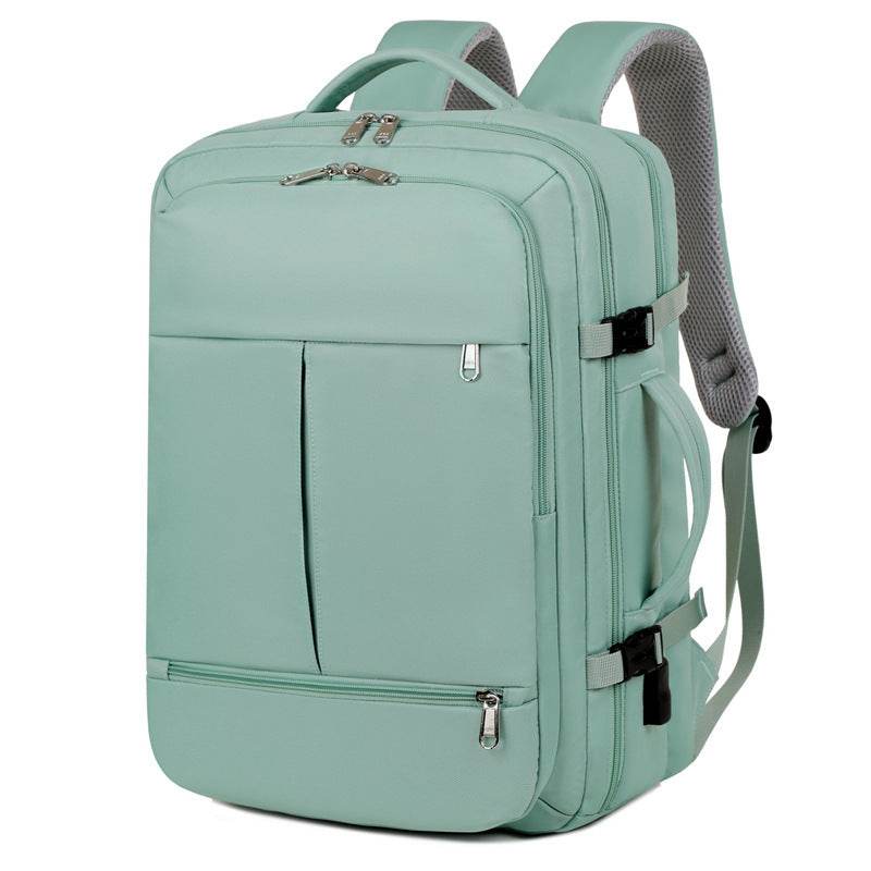 Large Capacity Backpack For Women Men Multiple Pockets And Zippers Versatile Computer Bags Business Travel Backpack - MYLUXURY LANE ENTERPRISE