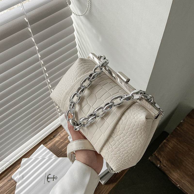 Stone Pattern Small Square Bag - MYLUXURY LANE ENTERPRISE