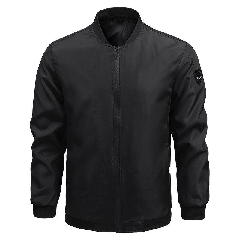 Spring And Autumn Casual Solid Color Men's Coat - MYLUXURY LANE ENTERPRISE