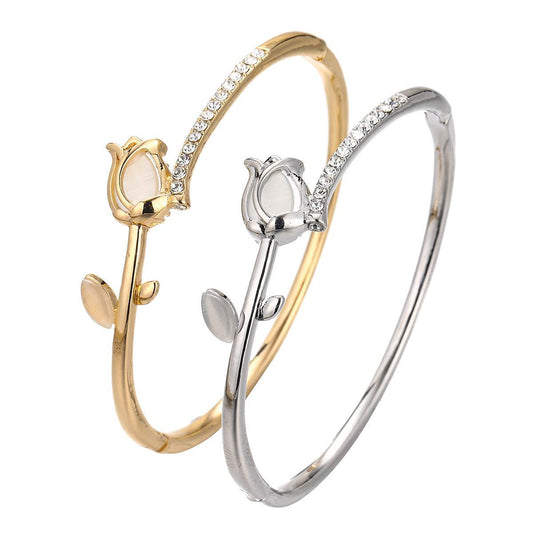 Graceful Personality Opal Tulip Bracelet - MYLUXURY LANE ENTERPRISE
