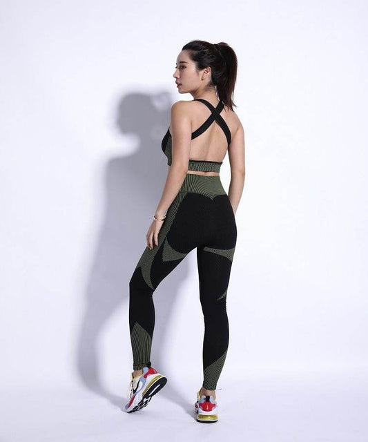Fashion sports bra seamless shockproof fitness vest - MYLUXURY LANE ENTERPRISE