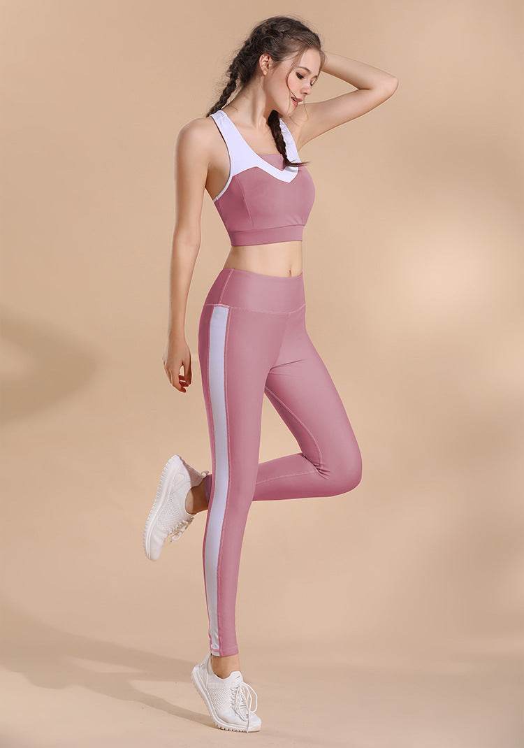Stitching sports bra yoga - MYLUXURY LANE ENTERPRISE
