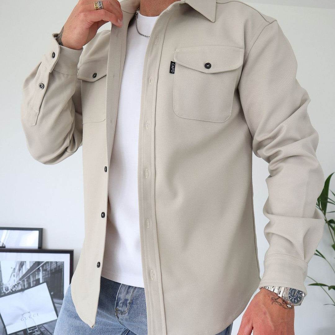 Men's Youth Casual Shirt Brushed - MYLUXURY LANE ENTERPRISE