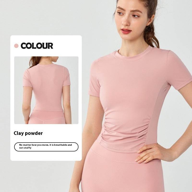 Women's Fashion Slim Fit Slimming Quick-drying Exercise Top - MYLUXURY LANE ENTERPRISE