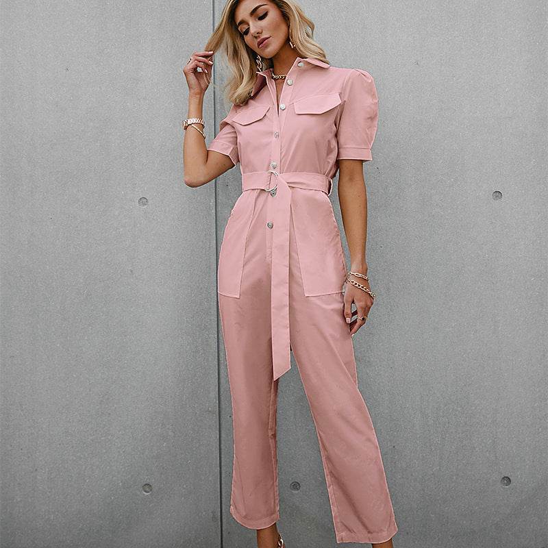 European And American High Street Style Jumpsuit - MYLUXURY LANE ENTERPRISE