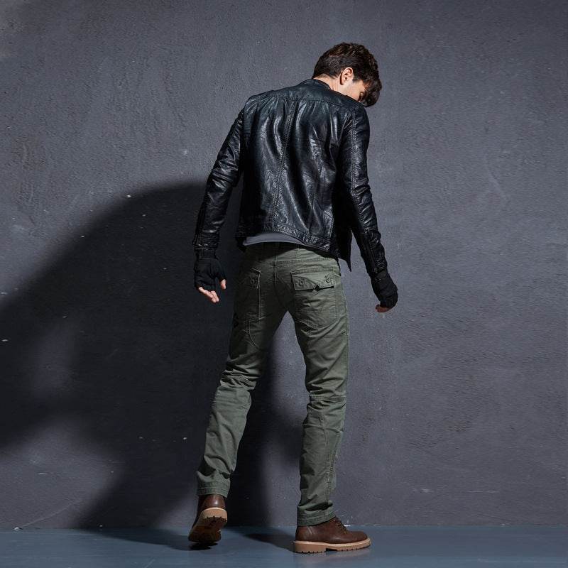 Men's cotton casual pants - MYLUXURY LANE ENTERPRISE