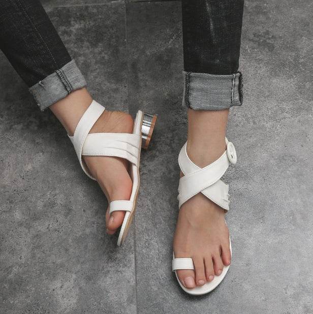 Toe low heel stiletto - MYLUXURY LANE ENTERPRISE