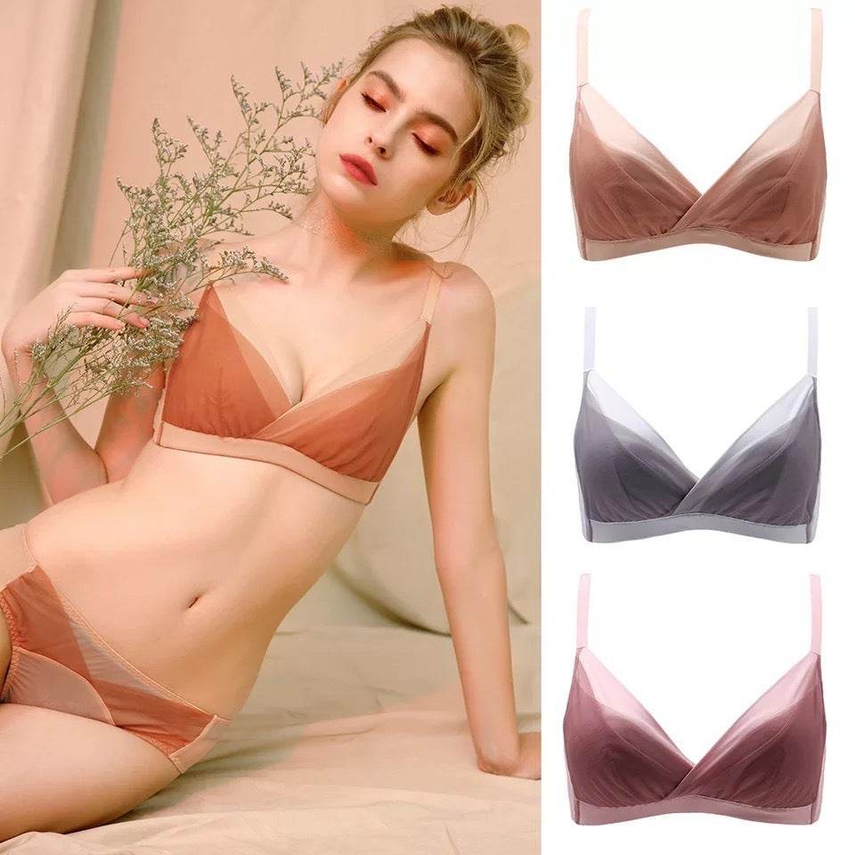 Gathering-adjustable bra without steel ring - MYLUXURY LANE ENTERPRISE