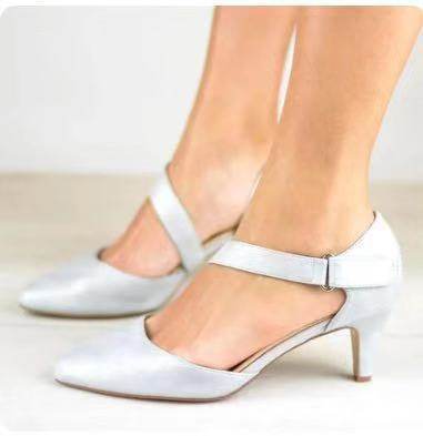 Pointed Stiletto Heel Hollowed Sandals Women - MYLUXURY LANE ENTERPRISE