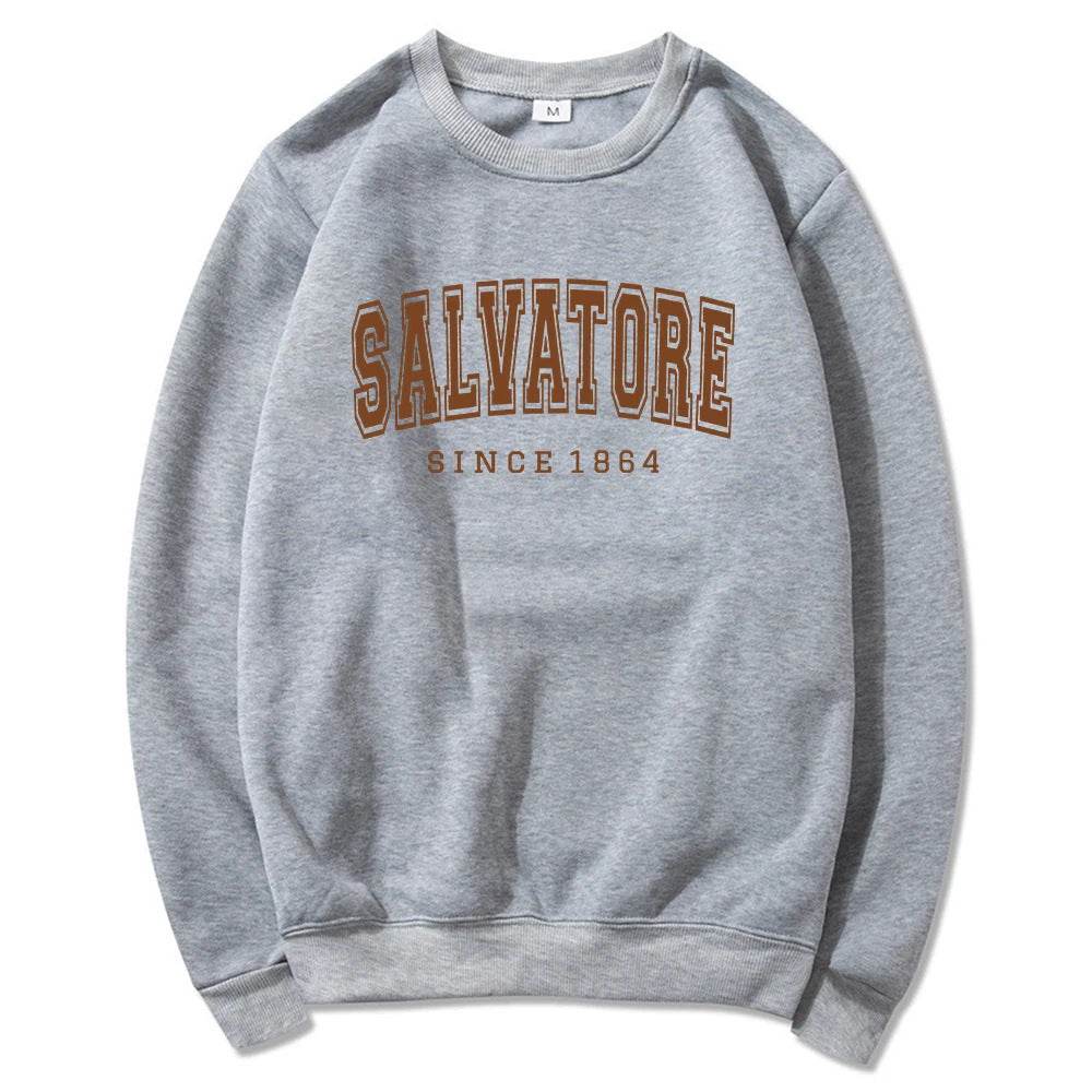 Salvatore Since 1864 Mystic Falls Hooded Sweatshirt - MYLUXURY LANE ENTERPRISE