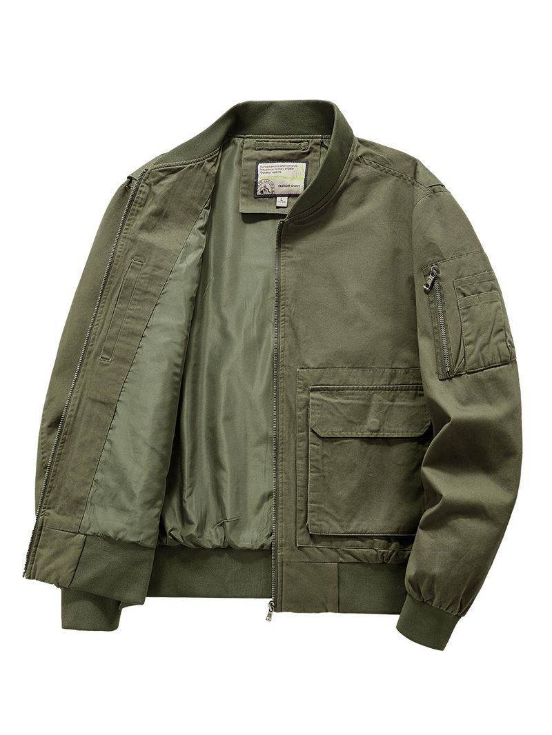Fashion Personality Men's Flight Suit Coat - MYLUXURY LANE ENTERPRISE
