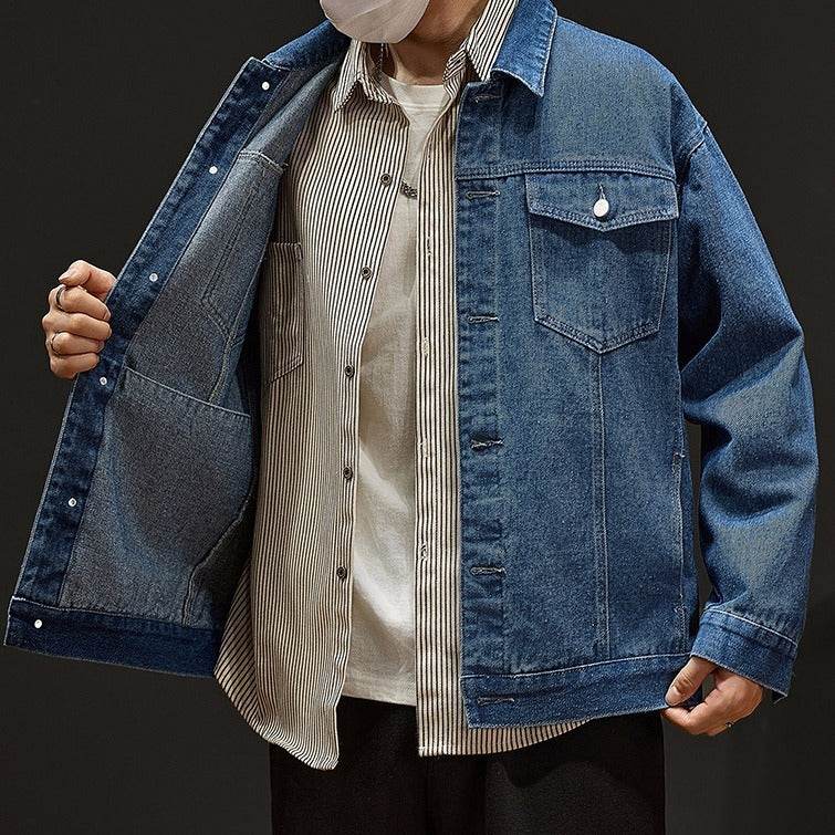 Denim Jacket Clothes Coat For Men - MYLUXURY LANE ENTERPRISE