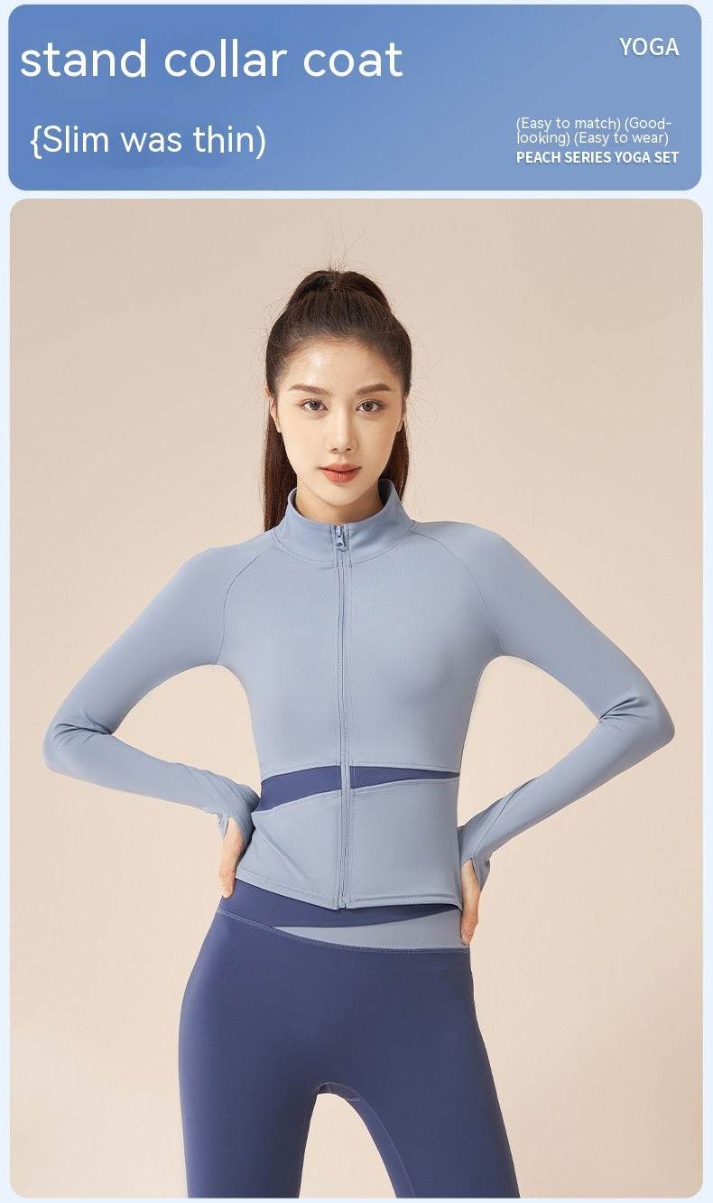 Women's Jacket Trousers Bra Yoga Workout Clothes - MYLUXURY LANE ENTERPRISE