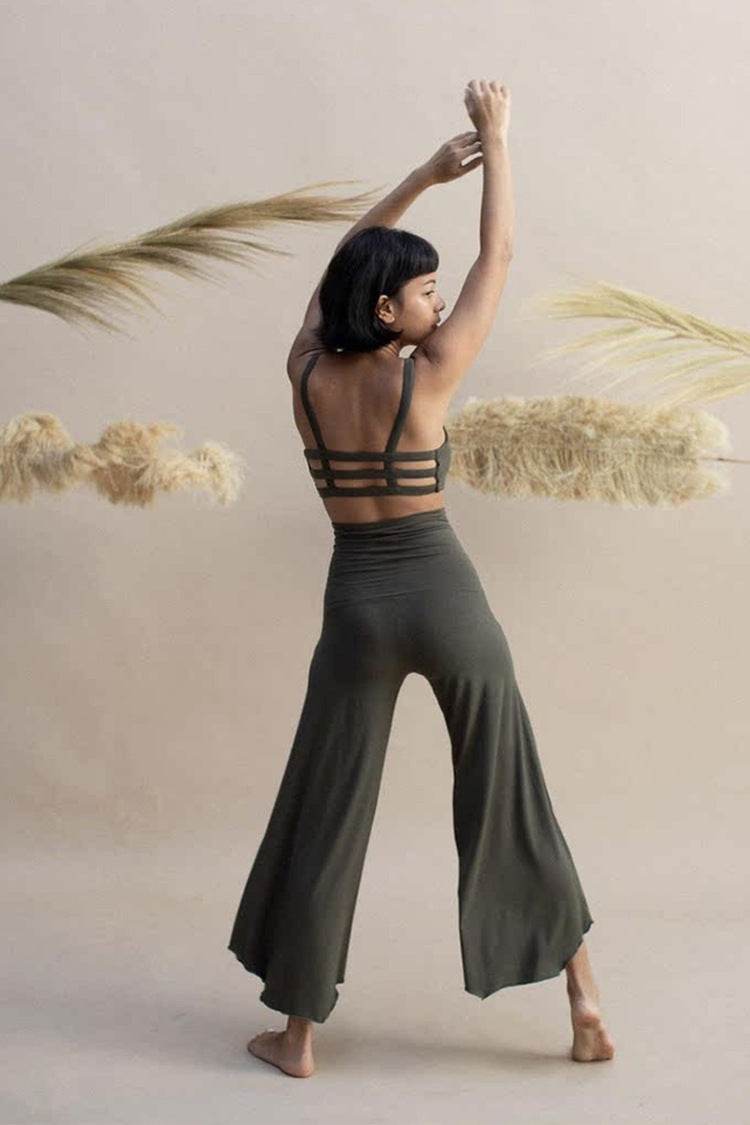 Yoga Suit Backless Spaghetti Straps Backless Bra - MYLUXURY LANE ENTERPRISE
