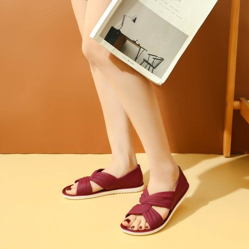 Flat Casual Women's Summer Flat Sandals Slippers - MYLUXURY LANE ENTERPRISE