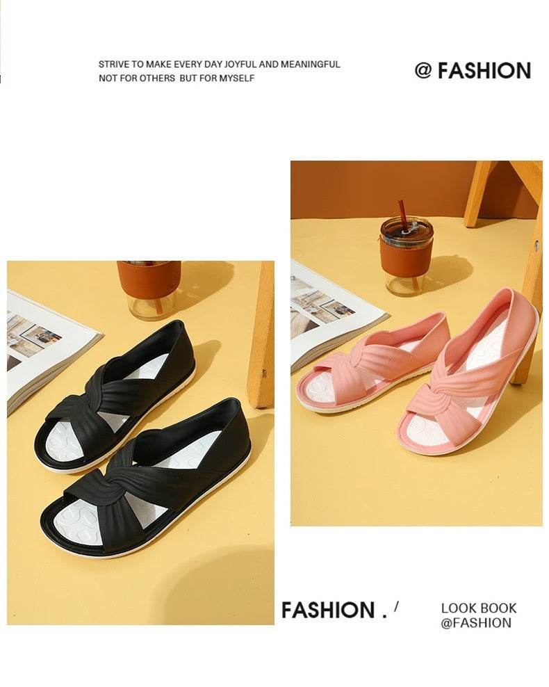 Flat Casual Women's Summer Flat Sandals Slippers - MYLUXURY LANE ENTERPRISE