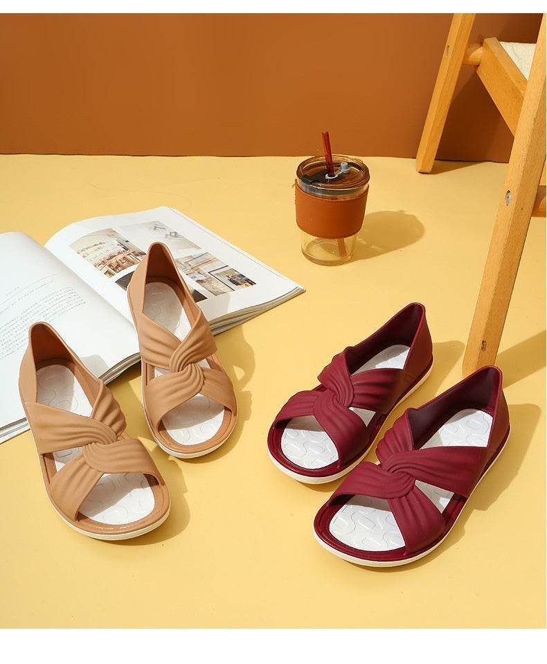 Flat Casual Women's Summer Flat Sandals Slippers - MYLUXURY LANE ENTERPRISE