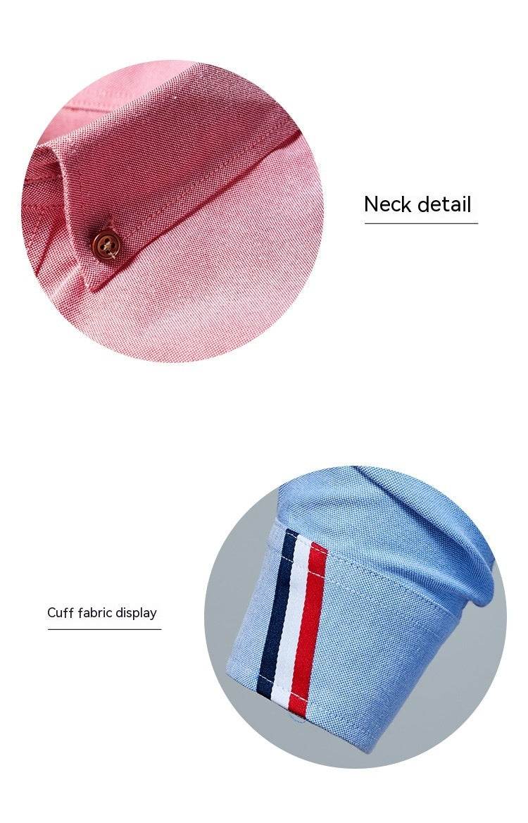 Men's Casual Fashion Slim Fit Lapel Long Sleeve Shirt - MYLUXURY LANE ENTERPRISE