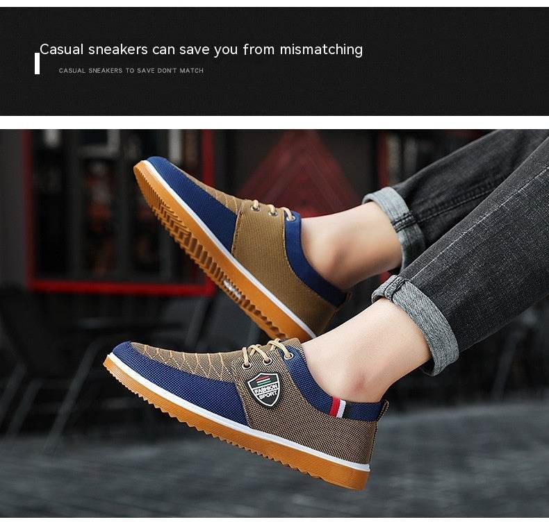 Plus Size Old Cloth Shoes Lace Up Casual - MYLUXURY LANE ENTERPRISE