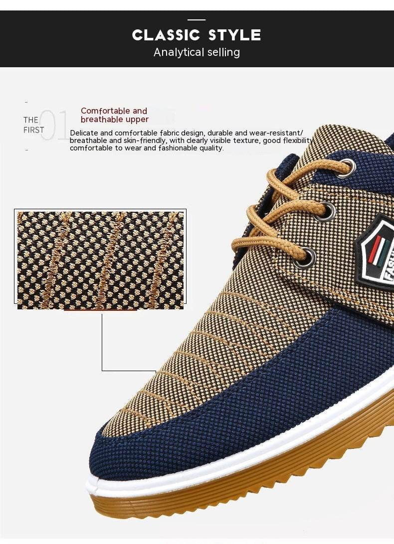 Plus Size Old Cloth Shoes Lace Up Casual - MYLUXURY LANE ENTERPRISE