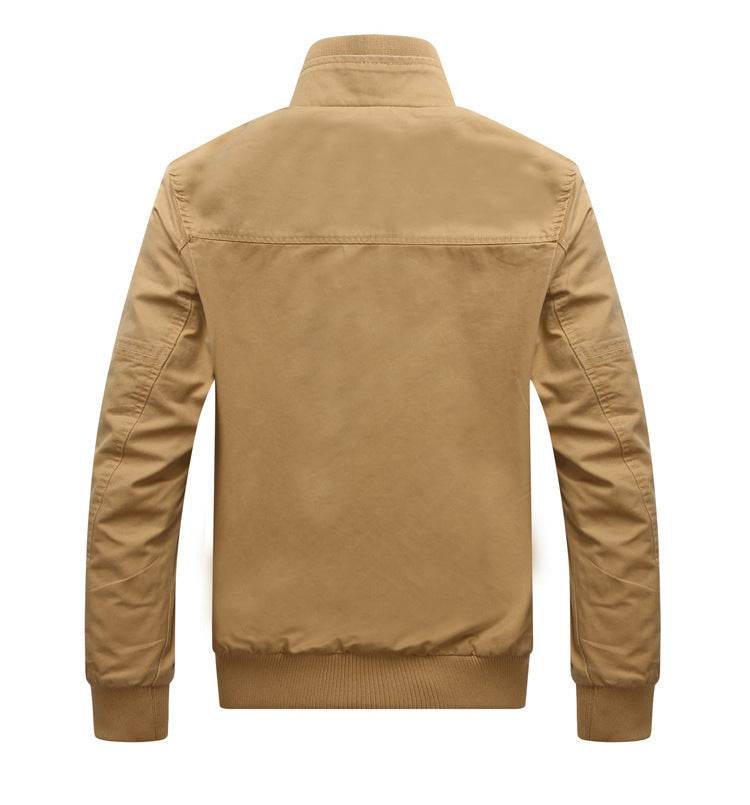 Men's Washed Jacket Slim Fit Thin - MYLUXURY LANE ENTERPRISE