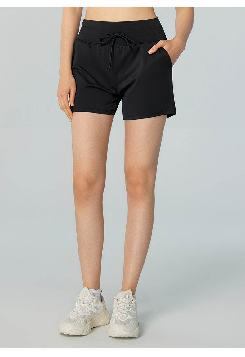 Fitness Shorts Women's Low Waist Belly Contracting - MYLUXURY LANE ENTERPRISE