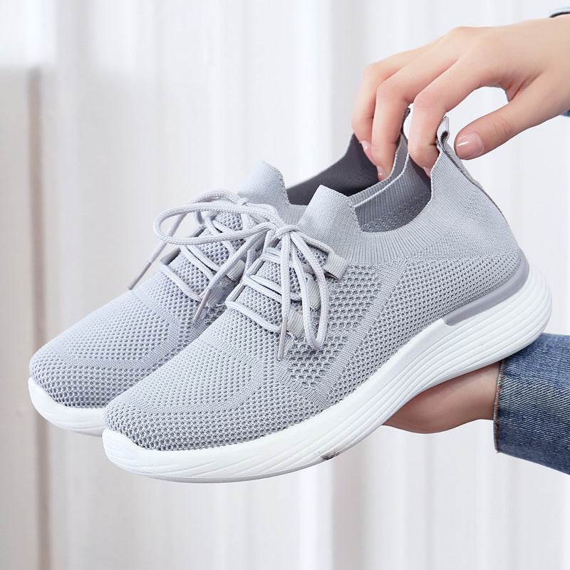Sneaker Mesh Flying Breathable Comfortable Casual Shoes - MYLUXURY LANE ENTERPRISE
