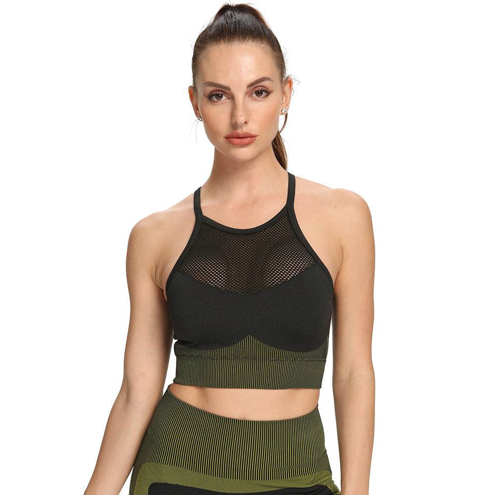 Fitness Yoga Suit Sports Bra - MYLUXURY LANE ENTERPRISE