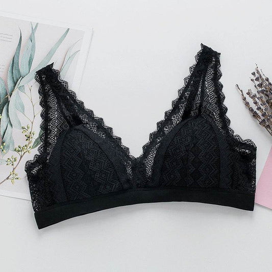 Lace French silk inner lining thin sleeping underwear - MYLUXURY LANE ENTERPRISE
