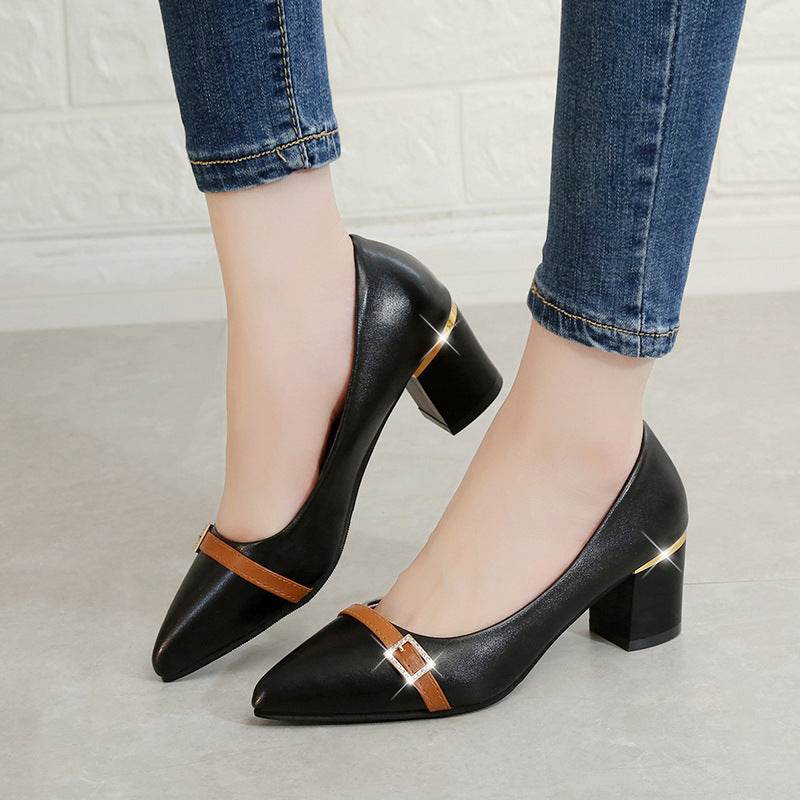 Women's Block Heel Sandals - MYLUXURY LANE ENTERPRISE