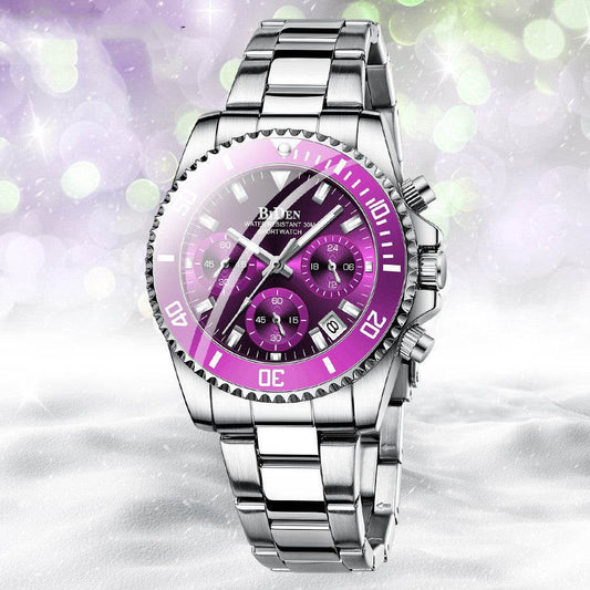 Ladies Fashion Multifunctional Quartz Waterproof Business Watch - MYLUXURY LANE ENTERPRISE